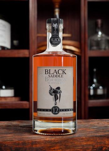 Black Saddle Straight Bourbon 12 Yr. 45%