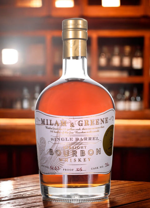 Milam & Greene Single Barrel Straight Bourbon 52,5%