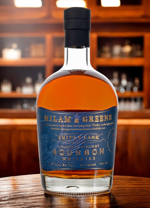 Milam & Greene Triple Cask Blende of Straight Bourbon 47%