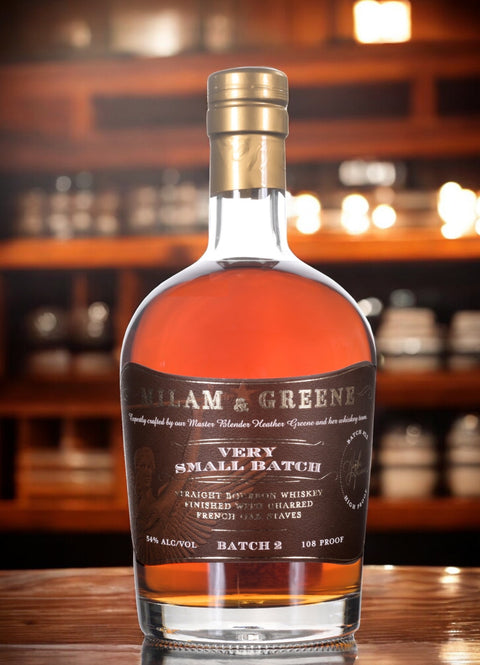 Milam & Greene Very Small Batch Straight Bourbon 54% Batch 2